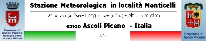 Logo Stazione meteo di Ascoli Piceno